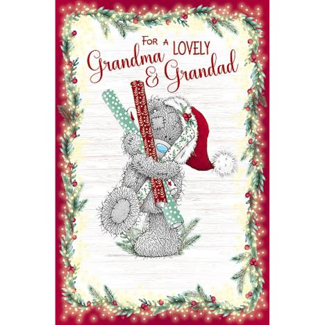 Lovely Grandma & Grandad Me to You Bear Christmas Card £1.89